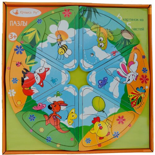 Пазлы-головоломка для детей дерево 730₽