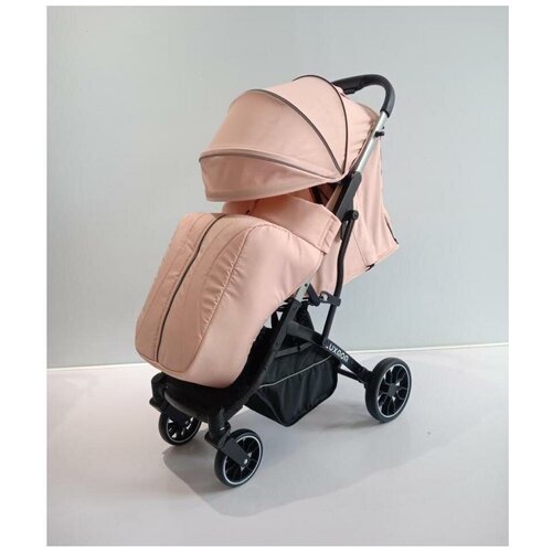 Прогулочная коляска Luxmom V3, розовый прогулочная коляска luxmom h2 темно серый