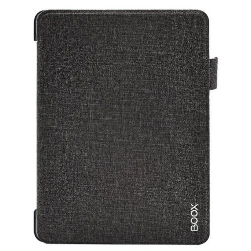 фото Чехол-обложка для onyx boox nova, nova pro, nova 2, nova 3, kon-tiki, kon-tiki 2 (серая рогожка)