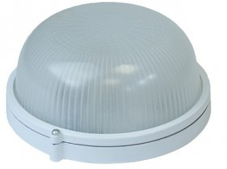 Светильник НПП-03-60-001 круг E27 IP54 белый Банник | код В-07845 | Свет чптуп Белтиз ( 1шт )
