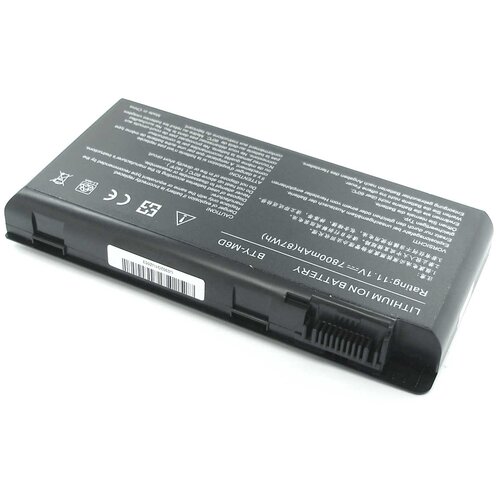 фото Аккумуляторная батарея для ноутбука msi gt60, gt70 (bty-m6d) 7800mah oem