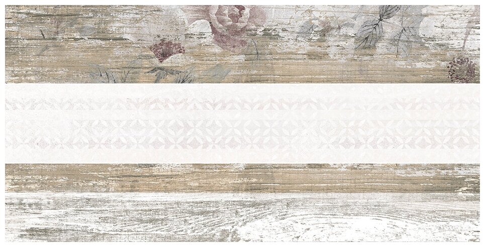 Керамическая плитка Laparet Next серый узор 34100 для стен 25x50 (цена за 1.5 м2)