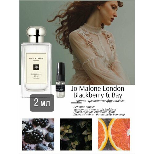 Духи по мотивам селективного аромата Jo Malone Blackberry Bay 2 мл духи по мотивам blackberry