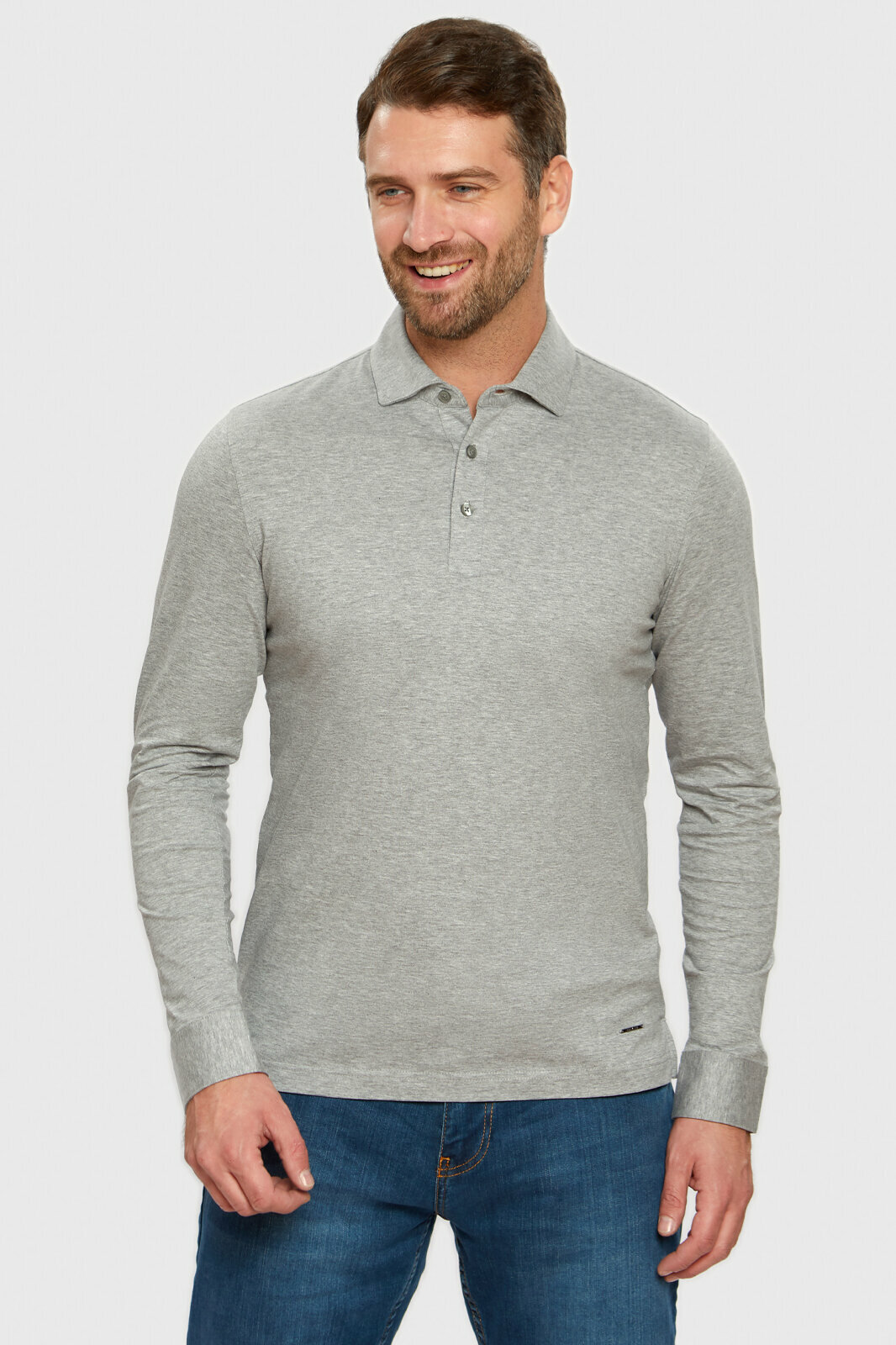 Лонгслив KANZLER размер S  светло-серый