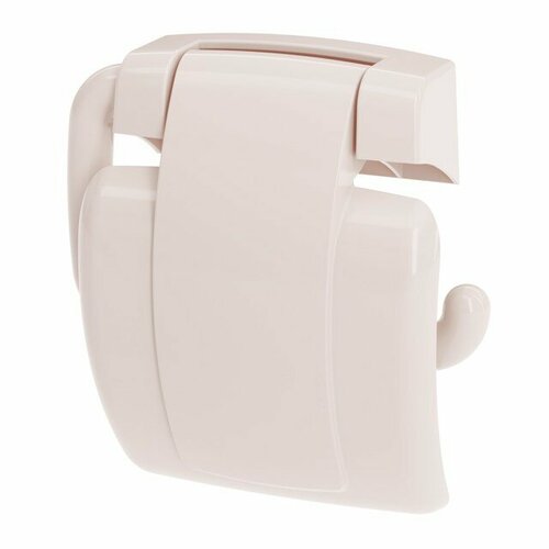 Бумагодержатель модерн закрытый пластик бежевый 449₽