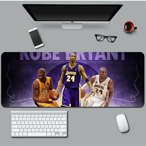 Коврик игровой компьютерный для мыши 900х400х4мм Коби Брайнт NBA №03