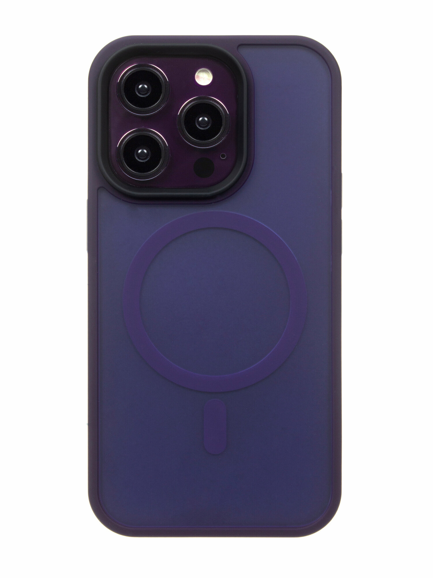 Чехол My Choice для iPhone 12 Pro Max (айфон 12 про макс) магнитный, совместимый с MagSafe (магсейф), фиолетовый