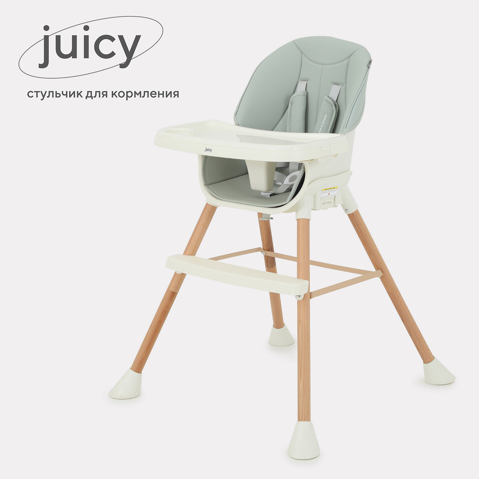 Стульчик для кормления Rant JUICY RH160 Wood green