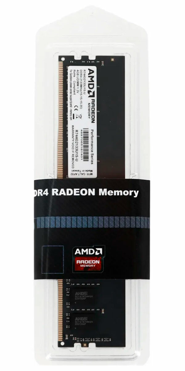 DIMM DDR4, 4ГБ, AMD - фото №18