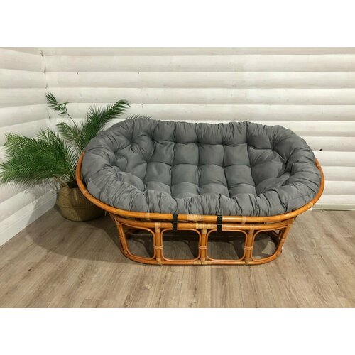 Подушка для дивана из натурального ротанга 