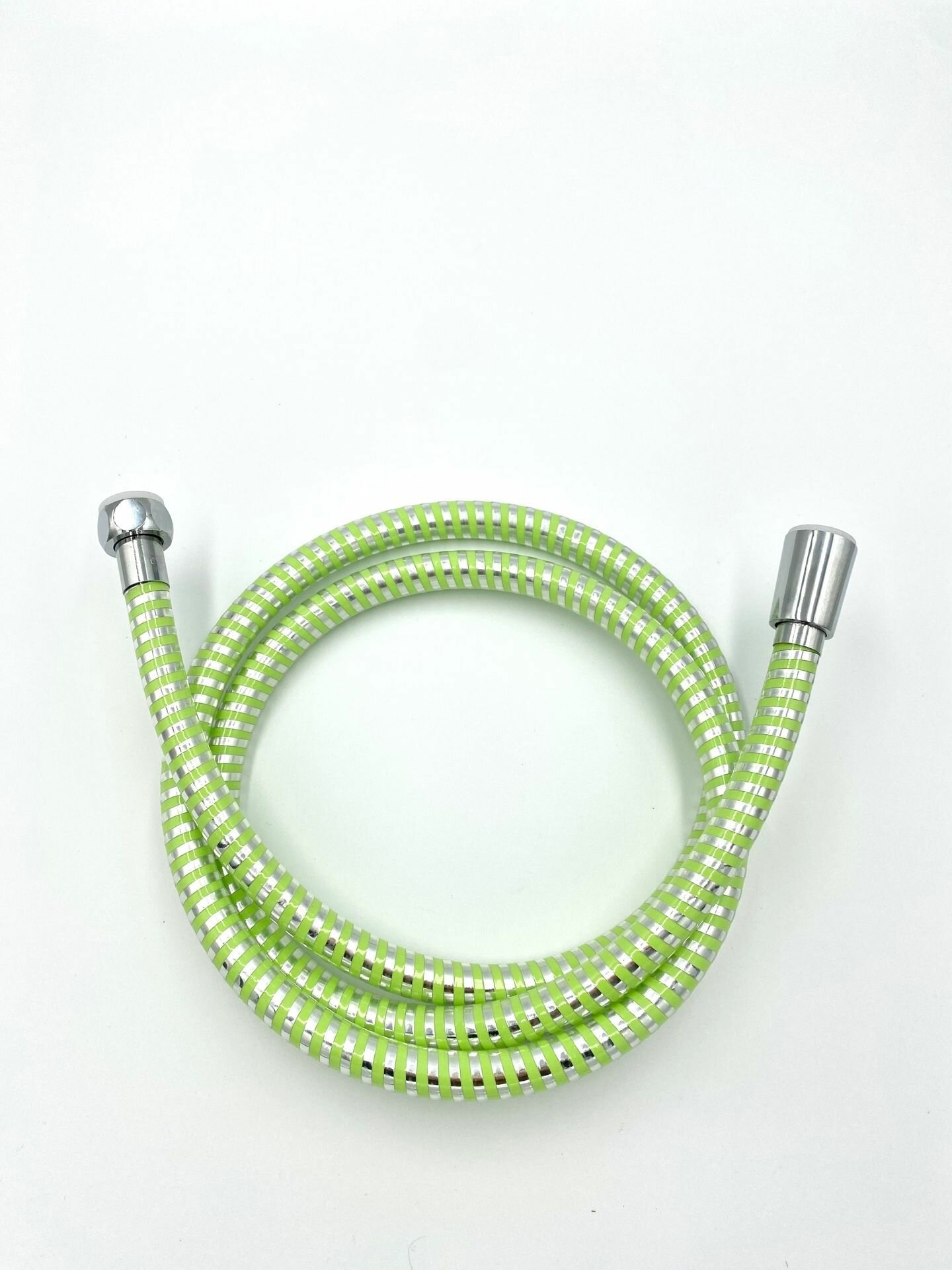 Шланг для душа GS GLА-10/Lime из армированного полимера , хром/зеленый , 150см.