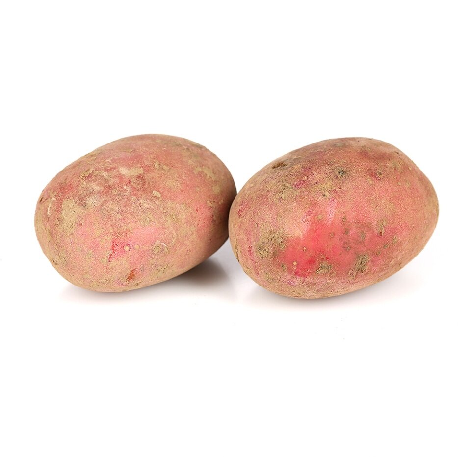 Картофель красный мытый, вес , 1 кг