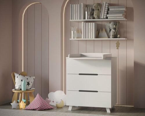 Изображение товара Комод Incanto Anniken Lux цвет белый