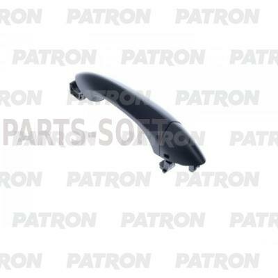 фото PATRON P20-0280L Ручка наружная двери передн лев Chevrolet Cruze 16-C (черн)