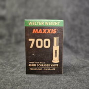 Камера Maxxis WelterWeight, 700x33/50c, 48мм, Schrader