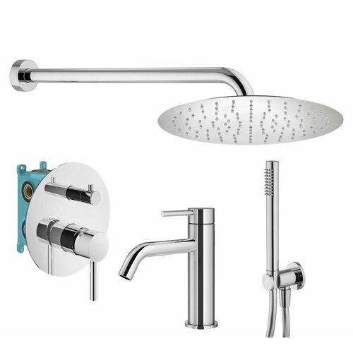Комплект смесителей для душа Plumberia Selection KITXO18CR53, Хром