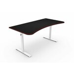 Стол для компьютера Arozzi Arena Gaming Desk - White - изображение