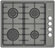 Газовая варочная панель Darina 1T1 BGM341 11 At 59 см, 4 конфорки...