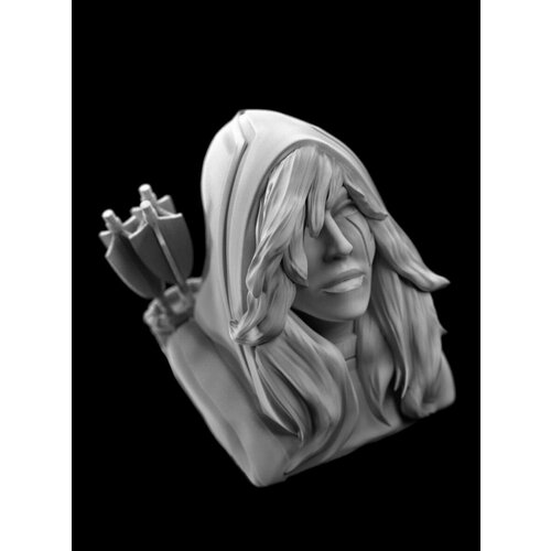 Кейкап героев Dota Drow Ranger дровка серый неокрашенный cherry 320₽