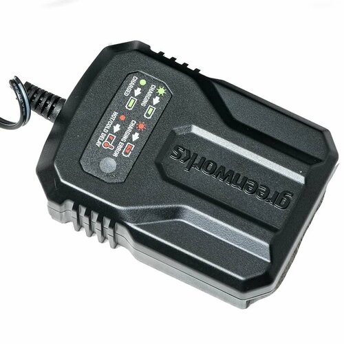 Устройство зарядное G40UCM2M 40 В 2 A GreenWorks- для зарядки аккумуляторных батарей Greenworks G-40V 2390₽
