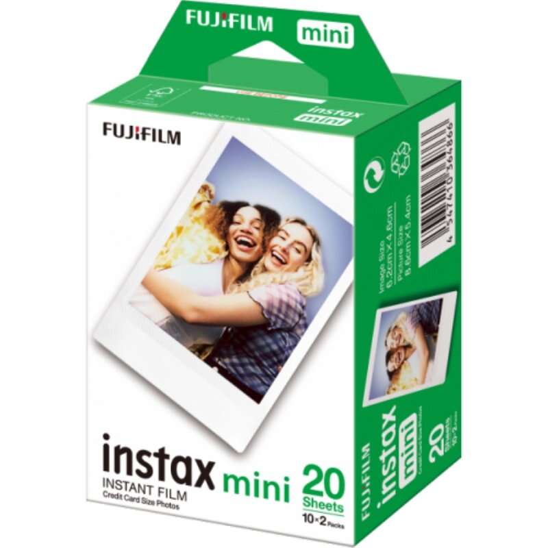 Упаковка фотобумаги Fujifilm Instax Mini Instant Color Film (20 штук)