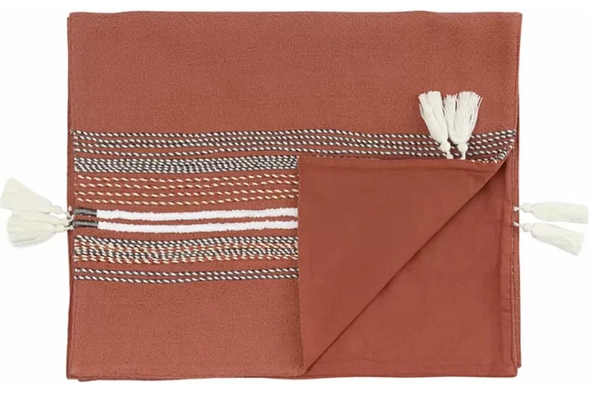 Tkano Дорожка на стол с вышивкой Braids из коллекции Ethnic 45x150 см TK23-TR0002