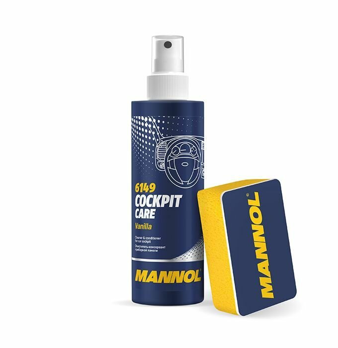 Очиститель-консервант пластика для автомобиля MANNOL 6145, яблоко 250мл