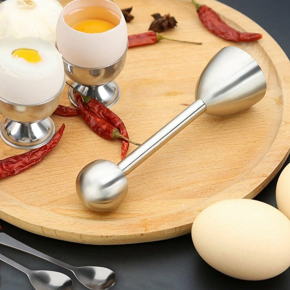 Egg Slicer Kitchen Egg Opener Tool для твердых яиц всмятку — фото 1