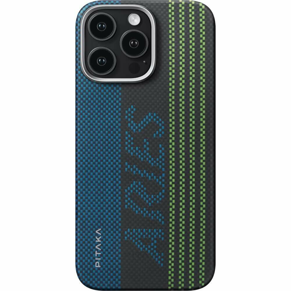 Чехол Pitaka Aries Tactile Woven Case для iPhone 16 Pro Max, Credit card
