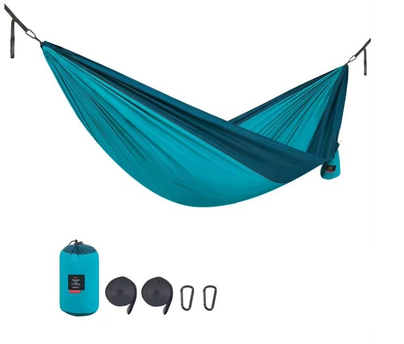 Гамак Naturehike  без планок  эпонжевый  синий  290 см х 148см