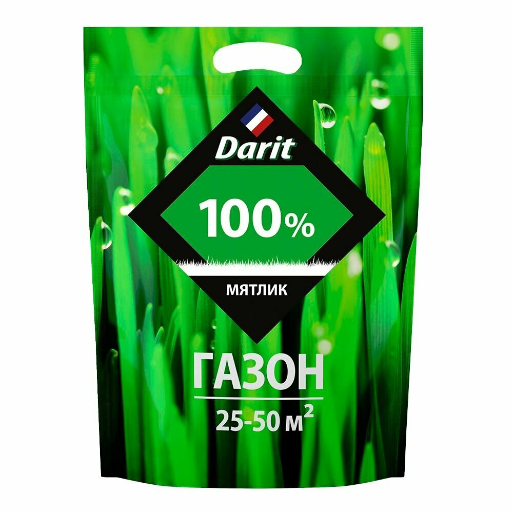 Садовые Газоны Darit, газон Мятлик, зимостойкий семена 900гр