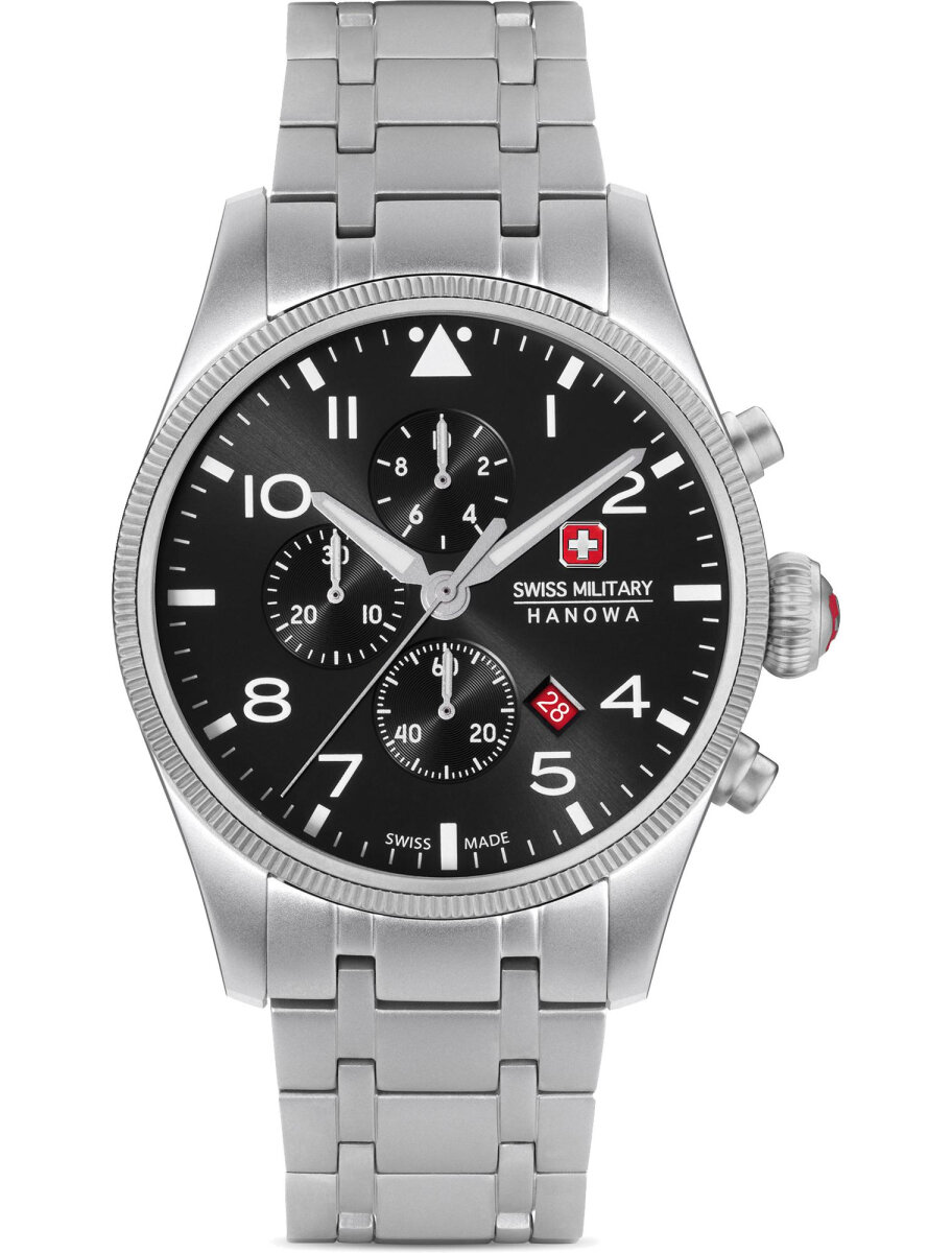 Наручные часы Swiss Military Hanowa Air, черный