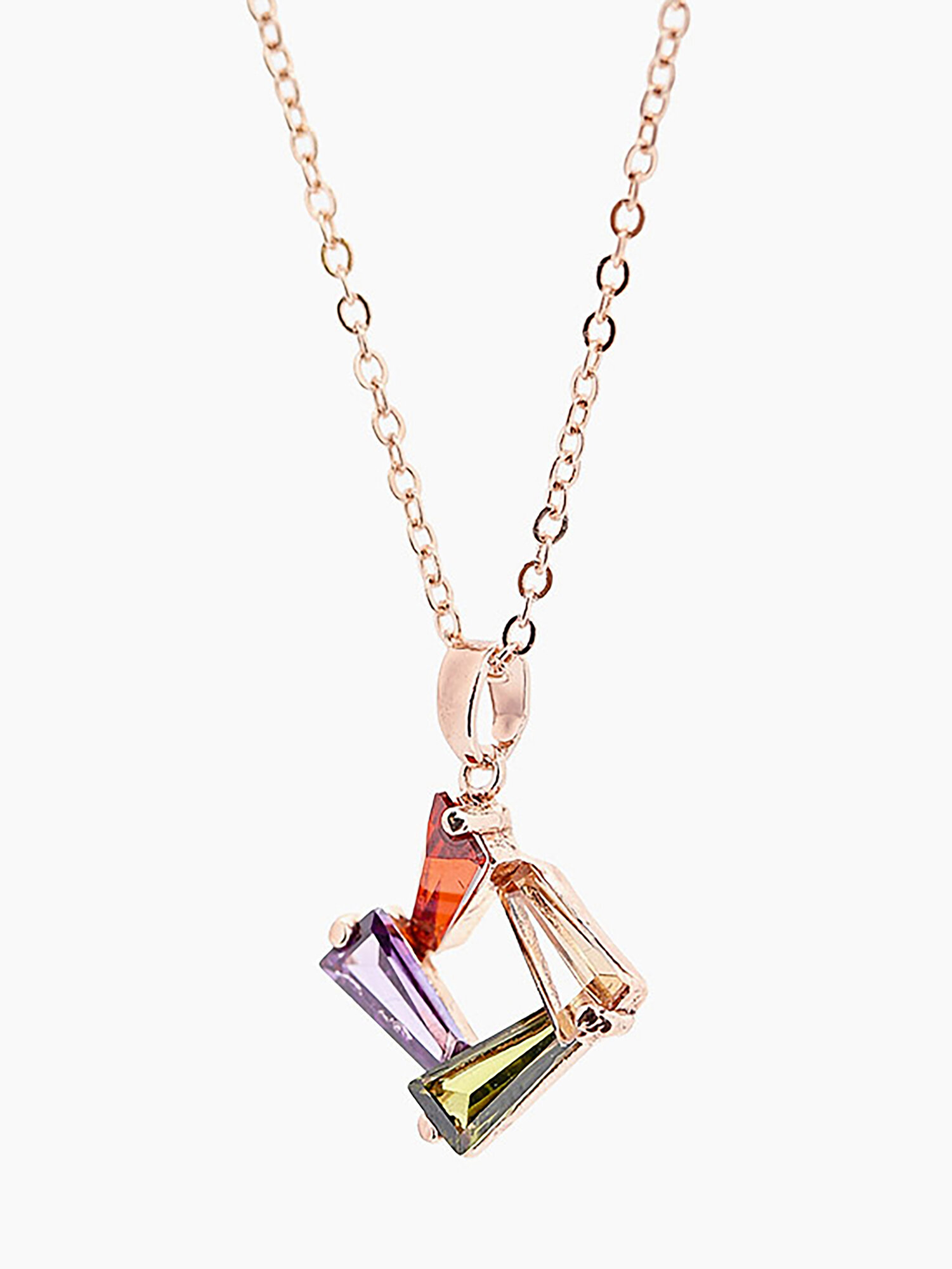 Колье Shine & Beauty, кристаллы Swarovski, золотистый