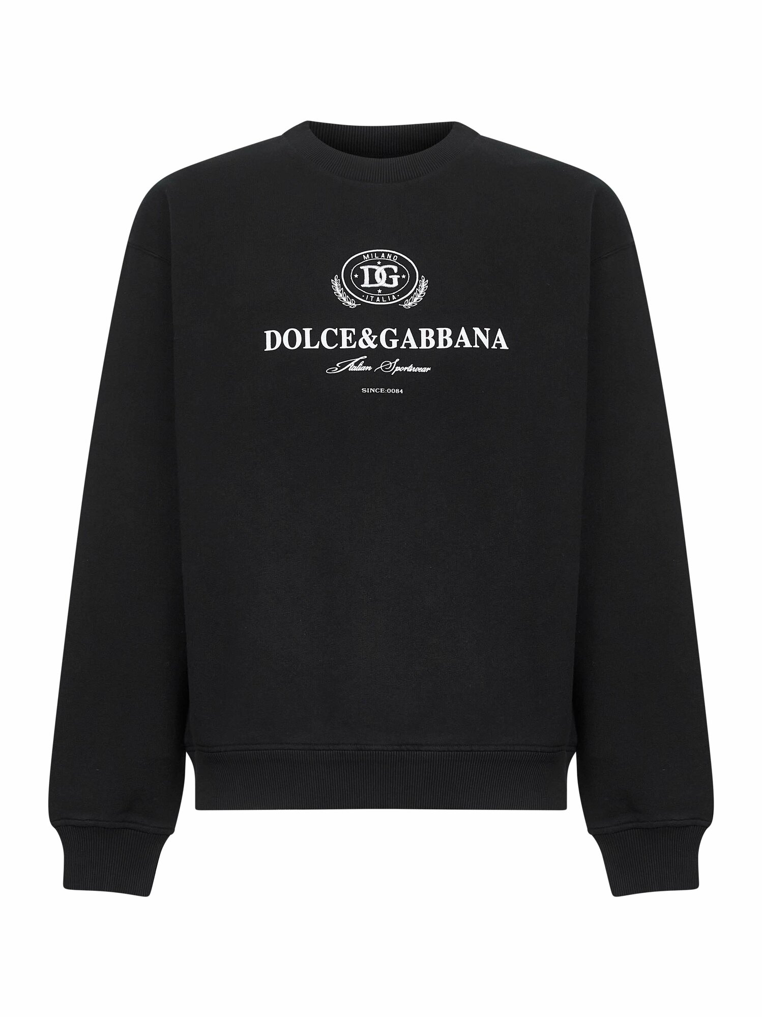 Худи DOLCE & GABBANA, размер 48, , черный