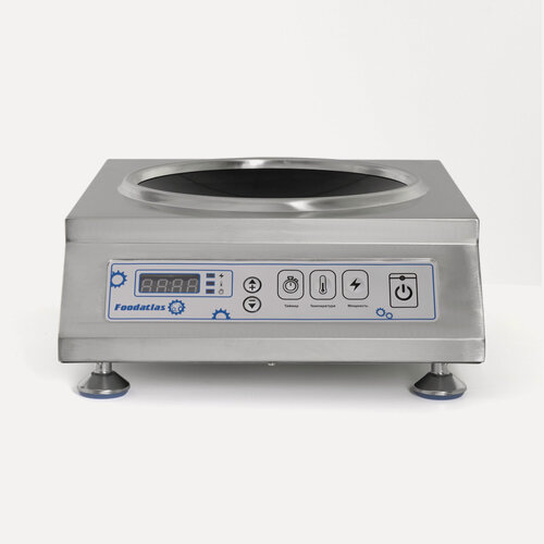 Изображение товара Индукционная плита Foodatlas "FA-3500W", настольная, для WOK, стеклокерамика, 3,5кВт, таймер