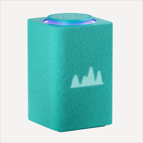 Изображение товара Умная колонка Яндекс Станция Макс, c Zigbee, бирюзовый, YNDX-00053TRQ