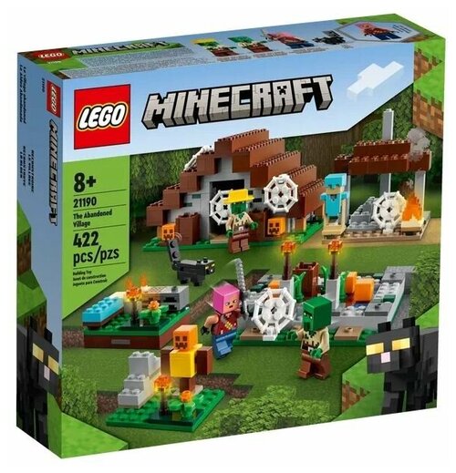 Конструктор LEGO Minecraft Заброшенная деревня 21190-L