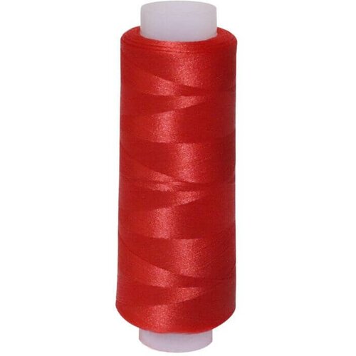 Нити текстурированные Красный цвет 400 ярд 3 штуки