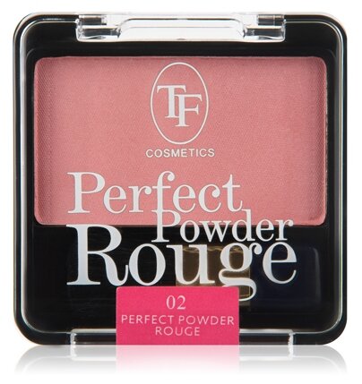 TF Cosmetics румяна компактные Perfect Powder Rouge, 02 розалия