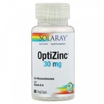 Витамины Solaray Opti Zinc 60 капс - изображение