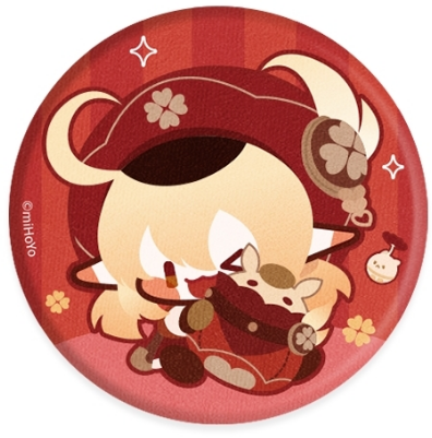 Значок Chibi Character Cloth Badge The Spark Knight Klee ЭМСИ - фото №1