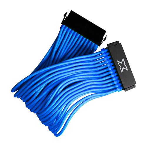 Удлинительный кабель Xigmatek iCable MB 24P Extension Cable (Blue)