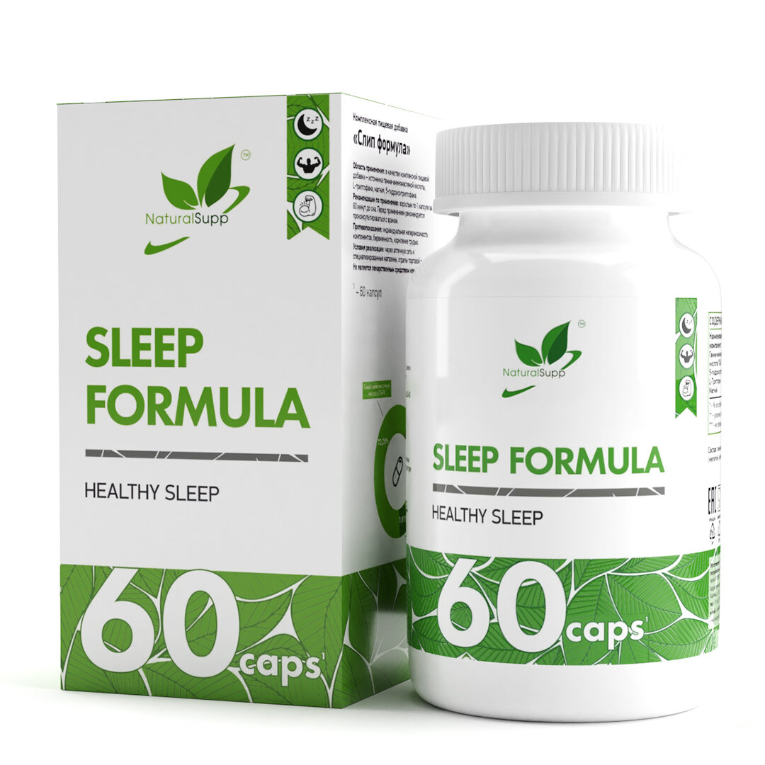 Капсулы NaturalSupp Sleep Formula, 60 шт.