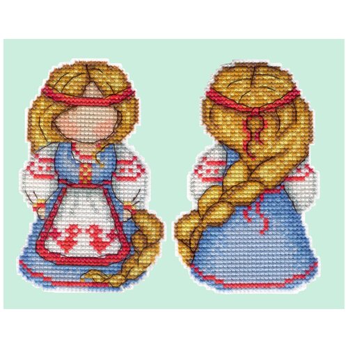 фото Набор для вышивания м.п.студия р №01 №151 оберегсчасливица 8 х 11 см 1 шт. жар-птица