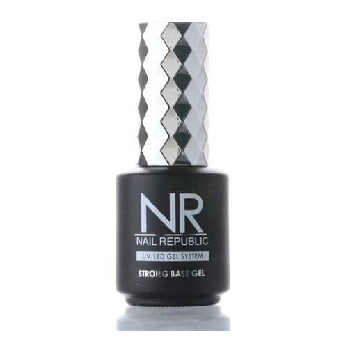 NAIL REPUBLIC STRONG BASE GEL ультрасильное базовое покрытие 15МЛ