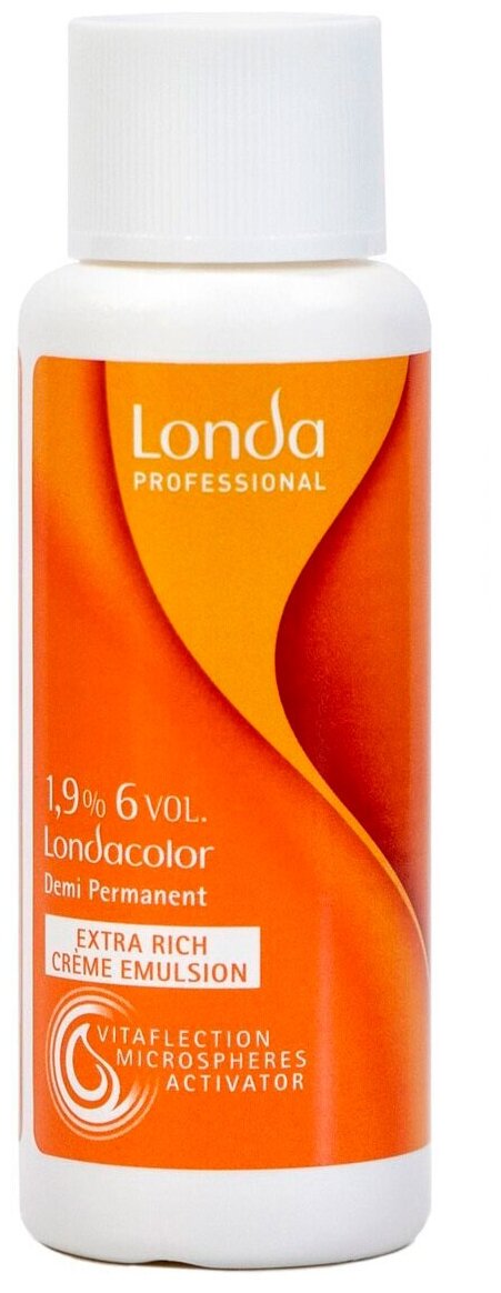 Londa Professional Londacolor Окислительная эмульсия для интенсивного тонирования Extra Rich Creme Emulsion, 60 мл, 80 г