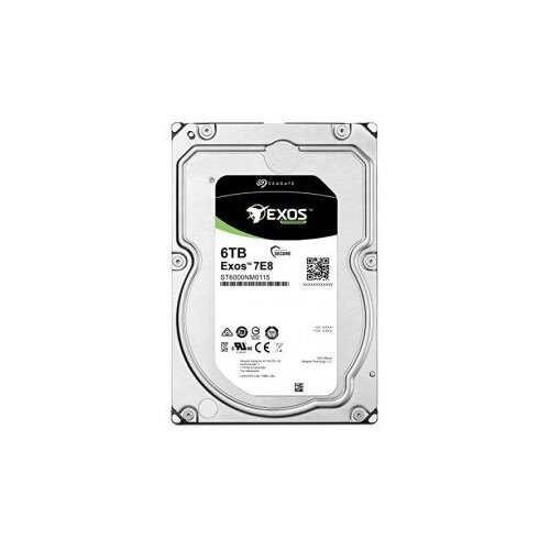 Жесткий диск 6Tb Seagate Exos 7E8 35SATA7200rpm256MbST6000NM021A аналог ST6000NM0115 1454300₽