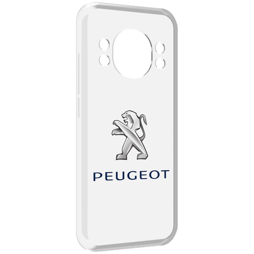 Чехол MyPads peugeot-пежо-3 мужской для Doogee S98 / S98 Pro задняя-панель-накладка-бампер