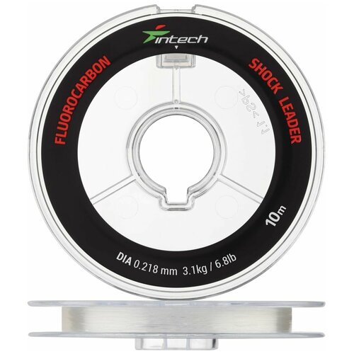 fluorocarbon shock leader 25m0 234mm Леска Intech Fluorocarbon Shock Leader 10м*0.218мм 3,1кг