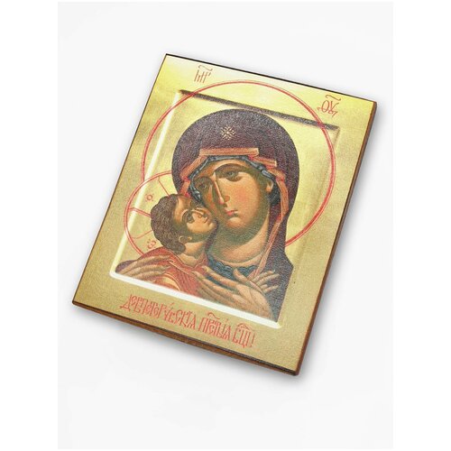 Икона Девпетрувская Божия Матерь, размер - 10x13 икона силуамская божия матерь размер 10x13